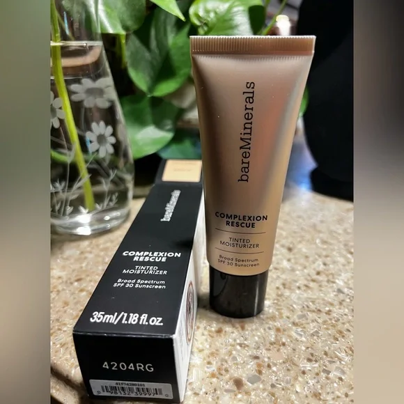 bare minerals Complexion Rescue Tinted Moisturizer SPF 30 Suede 04 Sealed NIB - Picture 4 of 7